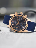  Shop Authentic Guess Analog Quartz Blue Dial Blue Rubber Strap Watch For Women - W0562L3 - Luxxuri