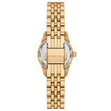  Shop Authentic Michael Kors Lexington Three-Hand Blue Dial Gold Steel Strap Watch for Women - MK4802 - Luxxuri