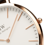  Shop Authentic Daniel Wellington Classic Cambridge White Dial Two Tone NATO Strap Watch For Men - DW00100003 - Luxxuri