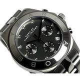  Shop Authentic Marc Jacobs Blade Chronograph Black Dial Black Steel Strap Watch for Women - MBM3103 - Luxxuri