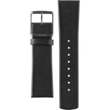  Shop Authentic Calvin Klein City Date Silver Dial Black Leather Strap Watch for Men - K2G2G1C6 - Luxxuri
