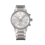  Shop Authentic Calvin Klein Post Minimal White Dial Silver Steel Strap Watch for Men - K7627126 - Luxxuri