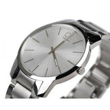  Shop Authentic Calvin Klein City Silver Dial Silver Steel Strap Watch for Men - K2G21126 - Luxxuri