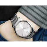  Shop Authentic Calvin Klein City Silver Dial Silver Steel Strap Watch for Men - K2G21126 - Luxxuri