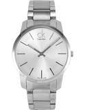  Shop Authentic Calvin Klein City Silver Dial Silver Steel Strap Watch for Men - K2G21126 - Luxxuri