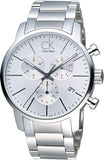  Shop Authentic Calvin Klein City White Dial Silver Steel Strap Watch for Men - K2G27146 - Luxxuri