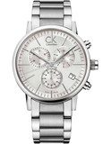  Shop Authentic Calvin Klein City White Dial Silver Steel Strap Watch for Men - K2G27146 - Luxxuri