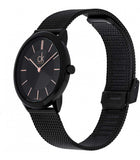  Shop Authentic Calvin Klein Minimal Black Dial Black Mesh Bracelet Watch for Women - K3M22421 - Luxxuri
