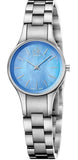  Shop Authentic Calvin Klein Simplicity Blue Dial Silver Steel Strap Watch for Women - K432314N - Luxxuri