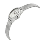  Shop Authentic Calvin Klein Minimal White Dial Silver Mesh Bracelet Watch for Women - K3M23126 - Luxxuri
