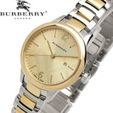  Shop Authentic Burberry The Classic Champagne Gold Dial Two Tone Steel Strap Watch for Women - BU10118 - Luxxuri