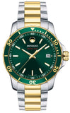  Shop Authentic Movado Series 800 Green Dial Two Tone Steel Strap Watch for Men - 2600147 - Luxxuri