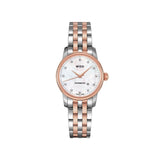  Shop Authentic Mido Baroncelli III Automatic Mother of Pearl White Dial Two Tone Steel Strap Watch For Women - M7600.9.69.1 - Luxxuri