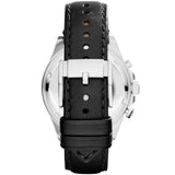 Shop Authentic Fossil Wakefield Chronograph Blue Dial Black Leather Strap Watch for Women - CH2945 - Luxxuri