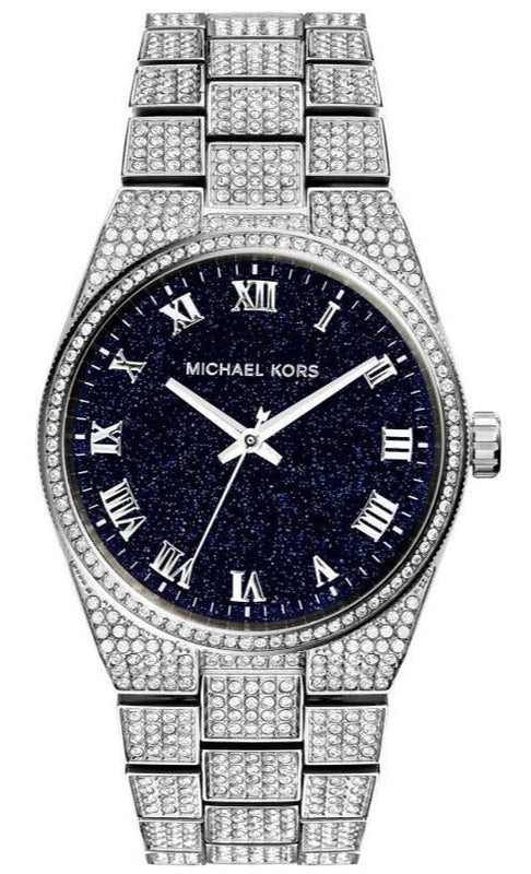  Shop Authentic Michael Kors Channing Diamonds Black Dial Silver Steel Strap Watch for Women - MK6089 - Luxxuri