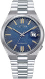 Shop Authentic Citizen Tsuyosa Automatic Dark Blue Dial Silver Steel Strap Watch For Men - NJ0151-88L - Luxxuri