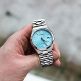  Shop Authentic Citizen Tsuyosa Automatic Turquoise Dial Silver Steel Strap Watch For Men - NJ0151-88M - Luxxuri