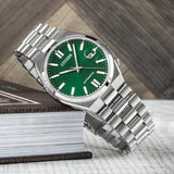  Shop Authentic Citizen Tsuyosa Automatic Green Dial Silver Steel Strap Watch For Men - NJ0150-81X - Luxxuri