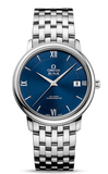  Shop Authentic Omega De Ville Prestige Co-Axial Orbis Blue Dial Silver Steel Strap Watch for Men - 424.10.40.20.03.001 - Luxxuri