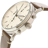  Shop Authentic Fossil The Commuter White Dial Brown Leather Strap Watch for Men - FS5402 - Luxxuri