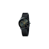  Shop Authentic Calvin Klein Minimal Black Dial Black Mesh Bracelet Watch for Women - K3M224X1 - Luxxuri