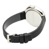  Shop Authentic Calvin Klein Chic Black Dial Black Leather Strap Watch for Women - K7N23CB1 - Luxxuri
