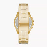  Shop Authentic Fossil Garrett Chronograph Gold Dial Gold Steel Strap Watch for Men - FS5772 - Luxxuri