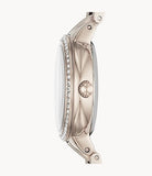  Shop Authentic Fossil Virginia Pink Dial Pink Steel Strap Watch for Women - ES4482 - Luxxuri