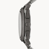  Shop Authentic Fossil Machine Chronograph Black Dial Grey Steel Strap Watch for Men - FS4662 - Luxxuri