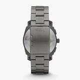 Shop Authentic Fossil Machine Chronograph Black Dial Grey Steel Strap Watch for Men - FS4662 - Luxxuri