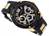  Shop Authentic Guess Delta Black Dial Black Rubber Strap Watch for Men - GW0051G2 - Luxxuri