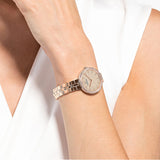  Shop Authentic Swarovski Cosmopolitan Diamond Powder Gold Dial Rose Gold Steel Strap Watch for Women - 5517800 - Luxxuri