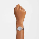  Shop Authentic Swarovski Cosmopolitan Crystals Silver Dial Two Tone Steel Strap Watch for Women - 5644081 - Luxxuri