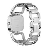 Shop Authentic Gucci G Gucci Brown Dial Silver Steel Strap Watch For Women - YA125507 - Luxxuri