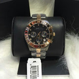  Shop Authentic Marc Jacobs Blade Chronograph Grey Dial Two Tone Steel Strap Watch for Women - MBM8583 - Luxxuri