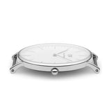  Shop Authentic Daniel Wellington Classic Bristol White Dial Brown Leather Strap Watch For Women - DW00100056 - Luxxuri