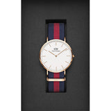  Shop Authentic Daniel Wellington Classic Oxford White Dial Two Tone NATO Strap Watch For Men - DW00100001 - Luxxuri