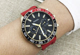  Shop Authentic Fossil Bannon Multifunction Black Dial Red Silicone Strap Watch for Men - BQ2499 - Luxxuri