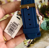  Shop Authentic Guess Zena Blue Dial Blue Silicone Strap Watch For Women - W1049L2 - Luxxuri