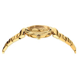  Shop Authentic Versace V-Motif Gold Dial Gold Steel Strap Watch for Women - VERE00618 - Luxxuri