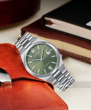  Shop Authentic Citizen x Pantone Automatic Peaceful Green Dial Silver Steel Strap Watch For Men - NJ0158-89Z - Luxxuri