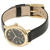  Shop Authentic Marc Jacobs Roxy Black Dial Black Leather Strap Watch for Women - MJ1592 - Luxxuri