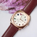  Shop Authentic Marc Jacobs Mandy White Dial Brown Leather Strap Watch for Women - MJ1598 - Luxxuri