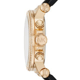  Shop Authentic Michael Kors Dylan Chronograph Black Dial Black Rubber Strap Watch For Women - MK8556 - Luxxuri