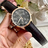  Shop Authentic Tissot T Sport Chrono XL Classic Brown Dial Brown Leather Strap Watch For Men - T116.617.36.057.01 - Luxxuri
