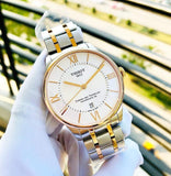  Shop Authentic Tissot Chemin des Tourelles Powermatic 80 Helvetic Pride Silver Dial Two Tone Steel Strap Watch for Men - T099.407.22.038.01 - Luxxuri