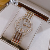  Shop Authentic Bulova Crystal Collection Silver Crystals Dial Two Tone Steel Strap Watch for Women - 98L235 - Luxxuri