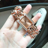  Shop Authentic Guess Mod Heavy Metal Diamonds Rose Gold Dial Rose Gold Steel Strap Watch for Women - W0072L3 - Luxxuri