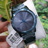  Shop Authentic Michael Kors Hartman Quartz Blue Dial Blue Steel Strap Watch For Women - MK3509 - Luxxuri