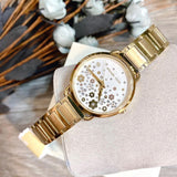  Shop Authentic Michael Kors Portia Quartz White Dial Gold Steel Strap Watch for Women - MK3840 - Luxxuri